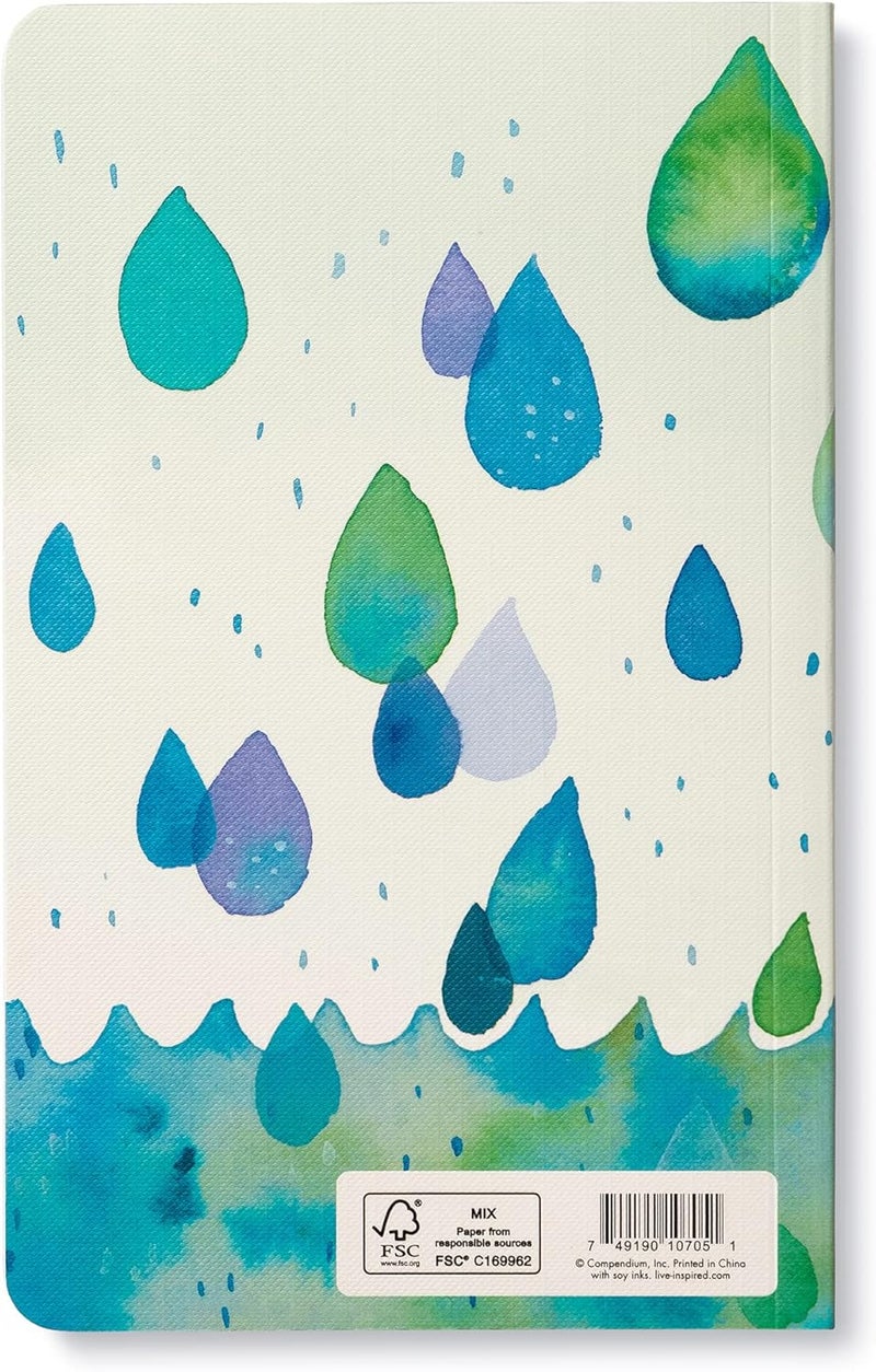 Compendium Softcover Journal - Individually, we are one drop. Together, we are an ocean. – A Write Now Journal with 128 Lined Pages, 5”W x 8”H - Image 2